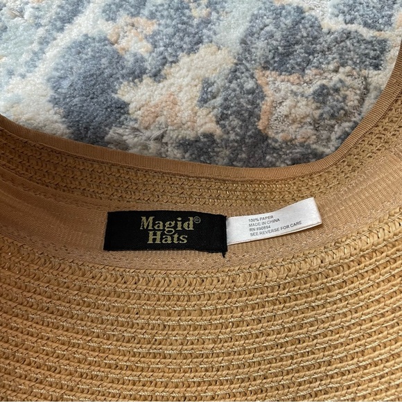 Magid Tan Women's Sun Visor - Picture 3 of 4
